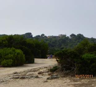 Fußweg zum Castell