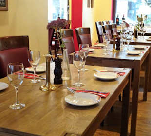 Blick in den Gastraum des La Uva