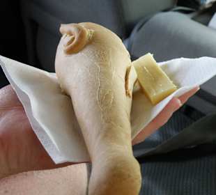 Käsebaguette - kleiner Snack 