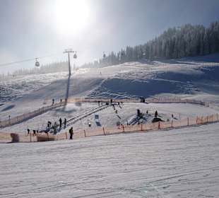 Skischule Treßdorfer Alm in 1600 m Höhe 
