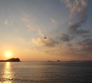 Sonnenuntergang auf Ibiza