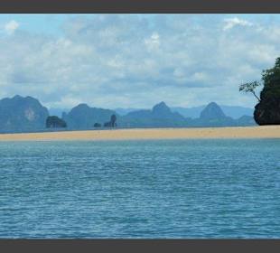 Landschaft vom Schiff aus
