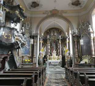 Schnackenwerth: die Kirche St. Andreas 