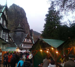 Romantischer Weihnachtsmarkt Kurpark Bad Münster