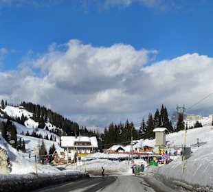 Der Campolongo im Winter