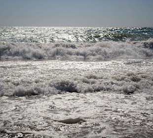 Meer hohe Wellen