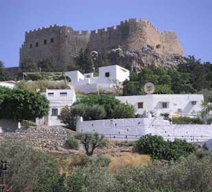 Johanniter Festung vom Strand aus