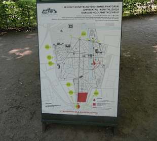 Lazienki Park Plan