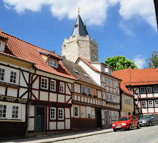 Rabenturm von der Holzstraße aus