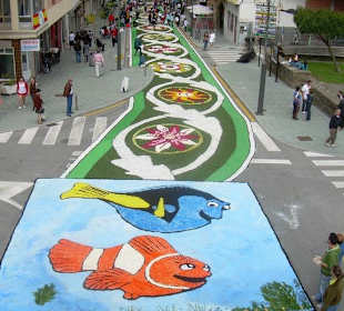 Alfombras florales Burela