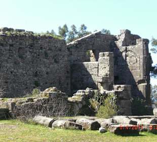 Teil der Ruinenstätte