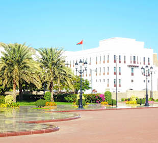 Al Alam Palast-Umgebung