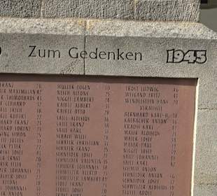 Kriegerdenkmal Weitingen im Gäu