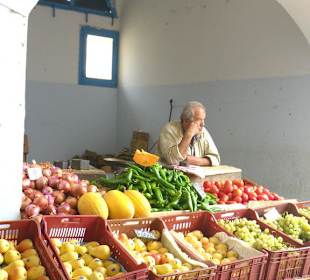 Gemüse- und Früchtemarkt