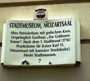 Stadtmuseum Mozartsaal
