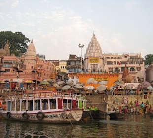 Ghats bei Sonnenaufgang