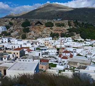 Die Altstadt von Lindos