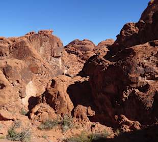 Im Valley of Fire unterwegs