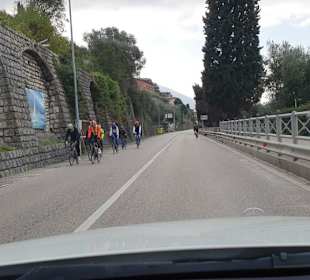 Viele Sportler unterwegs