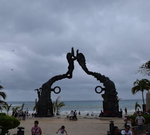 Strand in Playa del Carmen