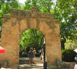 Eingang zum Garten