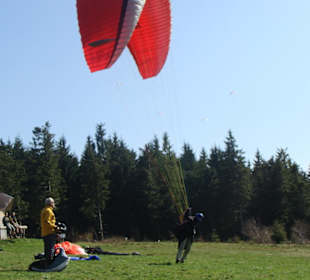 Impresionen vom Tandemflug Paragliding