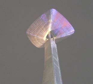 El pebetero del estadio