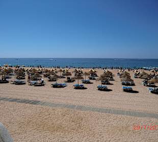 Strand von Praia da Rocha