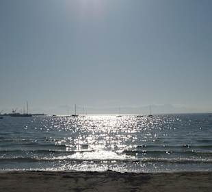 Der Morgen am Strand