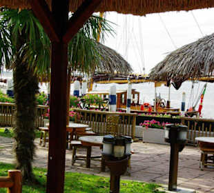 Am Ende von Bibione Yachthafengebiet