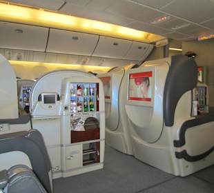 Emirates Airlines, "normale" First-Class