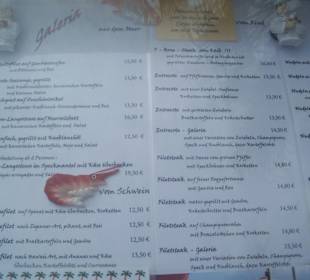 Speisekarte Teil 2