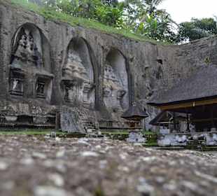 Koenigsgraeber Gunung Kawi in Tampaksiring