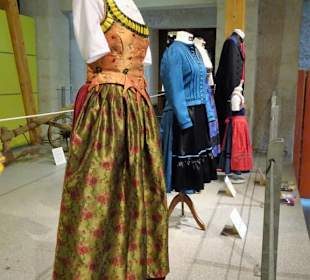 Trachtenabteilung des Bauernmuseums