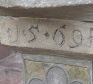 Die Deutschhauskirche in Würzburg (linksmainisch)