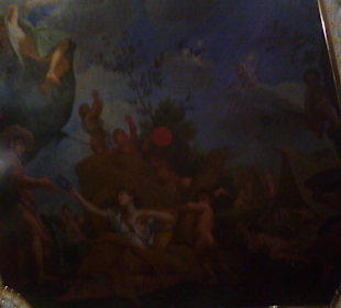 Wnętrze pałacu w Wilanowie.