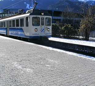 Von Garmisch auf die Zugspitze