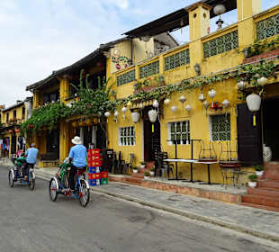 In der Altstadt von Hoi An unterwegs