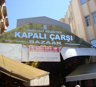Eingang Basar Manavgat
