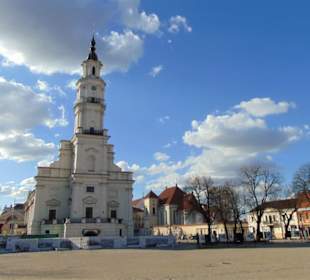 Rathausplatz in Kaunas