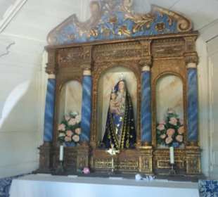 Blick in die Ermida da Nossa Senhora da Rocha