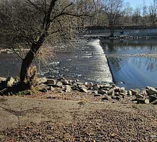 Stromschnelle an der Isar