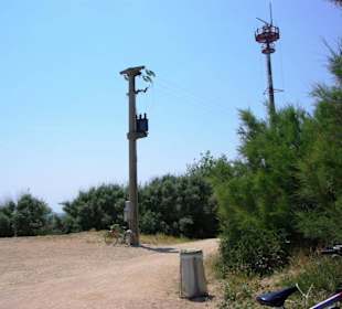 Leuchtturm Fuß-/Radweg mit Radar