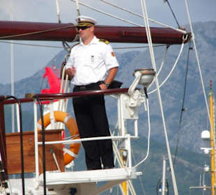 Kapitän an Bord