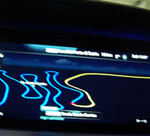 Italy auf dem Navi gesehen