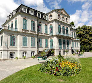 Parkseite des Schlosses