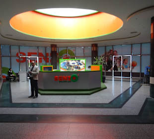 In der Mall unterwegs