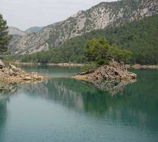 Oymapinar Baraji/ Stausee Green Lake & Green Canyon