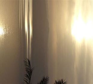 Sonnenuntergang am Toten Meer im März