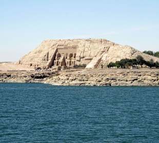 Ankunft in Abu Simbel